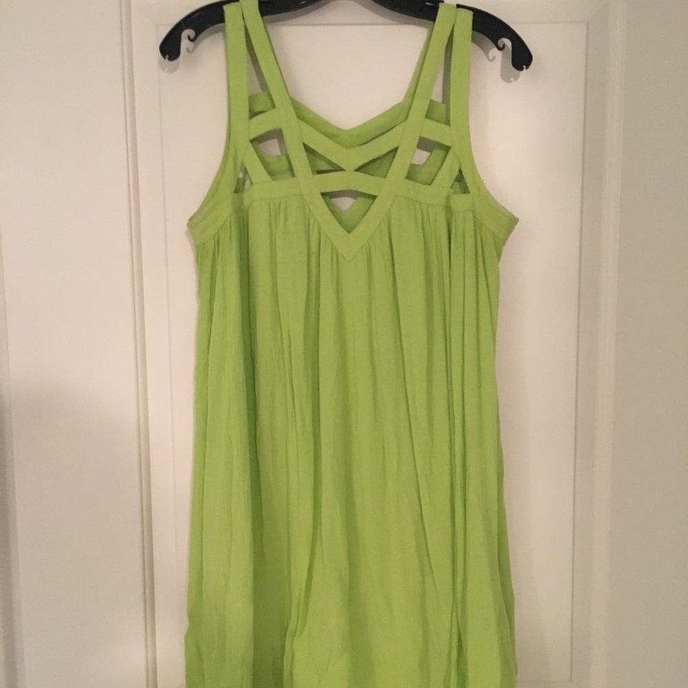 ABSOLUTLEY GORGEOUS DOUBLE ZERO BRAND GREEN DRESS!